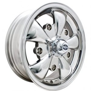 Polished 15x5 1/2 , 5x205 Wheel Pattern