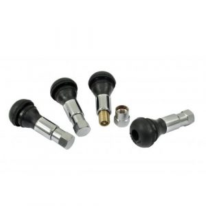 Chrome Valve Stems, Set of 4