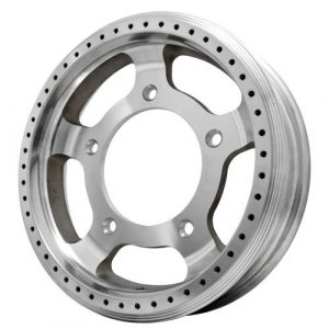 Bead-Lock Wheel : Machine Finished without Ring : 4 x 15 Inch : 5x205