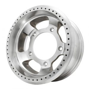 Bead-Lock Wheel : Machine Finished without Ring : 7 x 15 Inch : 5x205