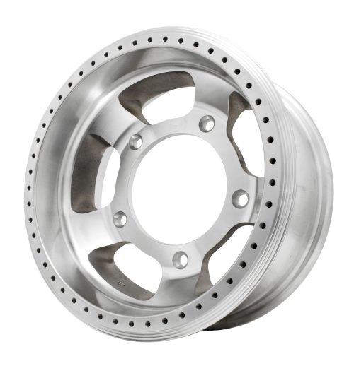 Bead-Lock Wheel : Machine Finished without Ring : 7 x 15 Inch : 5x205