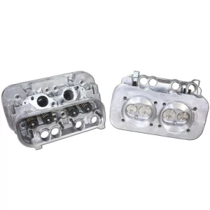 Set of AA 2.0L Type 4 Aircooled Cylinder Heads "Square Port"