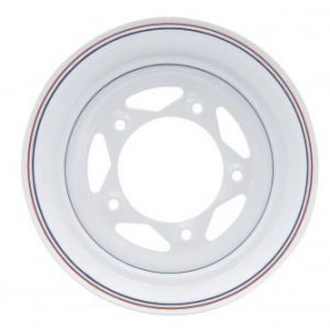 15 x 5" Wide, 2 7/8" Backspacing, 5x205 Pattern, White