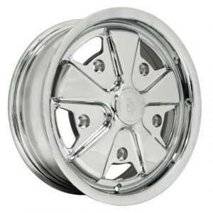 911 Alloy, All Chrome, 15x5 1/2, 5x205 Bolt Pattern, 4" BS