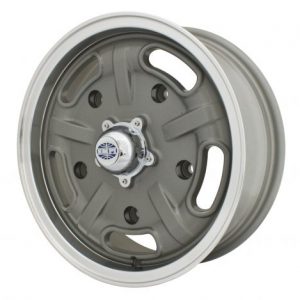 Gun Metal Grey with Polished Lip 15 5.5 14 3.75 60• 5x205