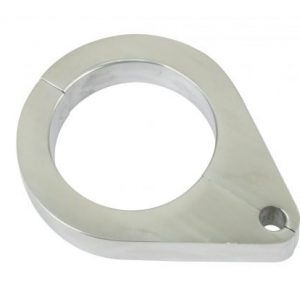 Billet Brake Line Bracket, Swing Axle, 1 3/4" Rear Brake Line - Clamps to Swing Arm