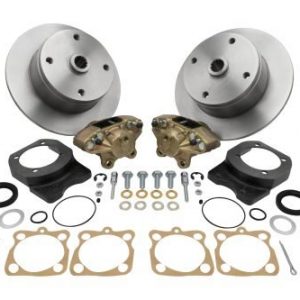 Deluxe Rear Disc Brake Kit - Swing Axle 4-Lug, 4x130mm without Emergency Brake