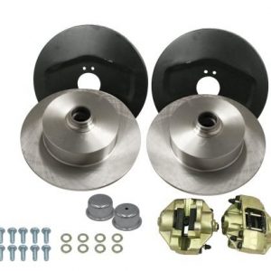 Stock-Style Spindle Front Disc Brake Kit - Ball Joint Blank Rotors