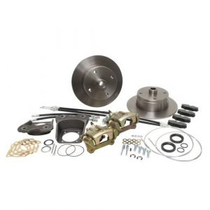 Deluxe Rear Disc Brake Kit - IRS 4-Lug, 4x130mm with Emergency Brake
