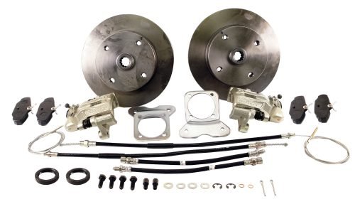 Rear Disc Brake Kit - IRS 4-Lug, 4x130mm with Emergency Brake