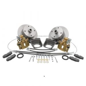 Deluxe Rear Disc Brake Kit - IRS 4-Lug, 4x130mm with Emergency Brake