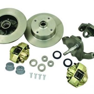 Forged Drop Spindle Front Disc Brake Kit - Ball Joint 4-Lug, 4x130mm