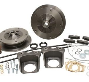 Deluxe Zero Offset Rear Disc Brake Kit - IRS 5-Lug, 5x205mm with Emergency Brake