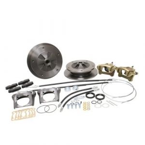 Deluxe Zero Offset Rear Disc Brake Kit - IRS 5-Lug, 5x205mm with Emergency Brake
