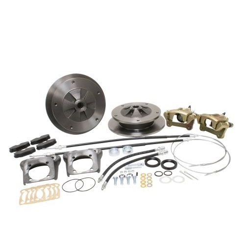 Deluxe Zero Offset Rear Disc Brake Kit - IRS 5-Lug, 5x205mm with Emergency Brake