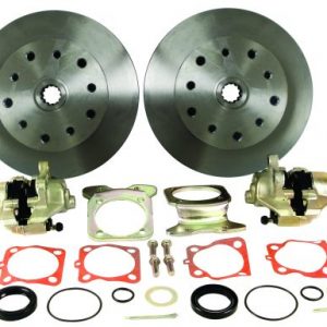 Rear Disc Brake Kit - Swing Axle 5-Lug, Double Drilled 5x130mm and 5x4.75" without Emergency Brake