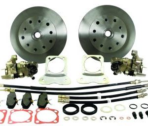 Rear Disc Brake Kit - IRS 5-Lug, Double Drilled 5x130mm and 5x4.75" with Emergency Brake