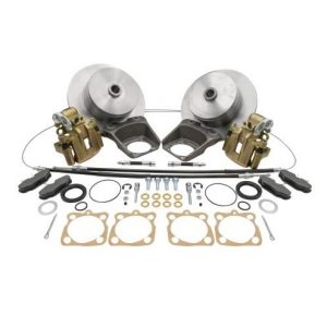 Deluxe Rear Disc Brake Kit - Swing Axle Blank Rotors with Emergency Brake