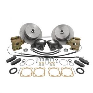 Deluxe Rear Disc Brake Kit - IRS Blank Rotors with Emergency Brake