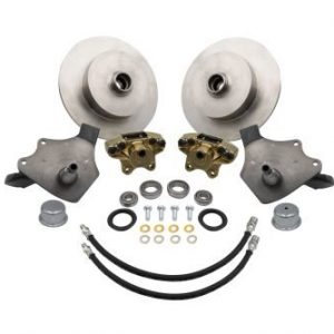 Forged Drop Spindle Front Disc Brake Kit - Ball Joint Blank Rotors