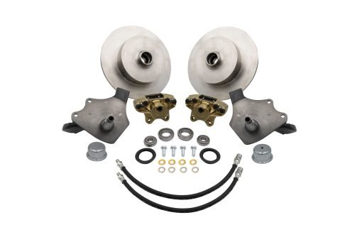 Forged Drop Spindle Front Disc Brake Kit - Ball Joint Blank Rotors