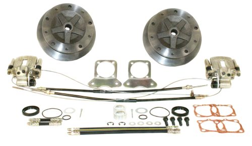 Wide Track Rear Disc Brake Kit - IRS 5-Lug, 5x205mm with Emergency Brake