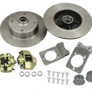 Bolt-On Front Disc Brake Kit - Ball Joint 4-Lug, 4x130mm