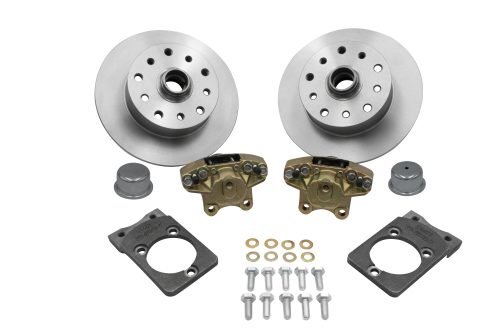 Bolt-On Front Disc Brake Kit - Ball Joint 5-Lug, Double Drilled 5x130mm and 5x4.75"