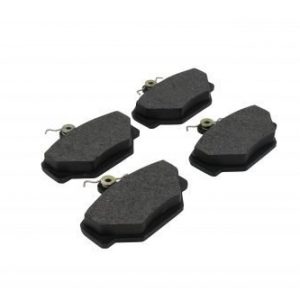 Premium Brake Pads, Set of 4 For P/N: 22-2956-6 & 22-2957-6 Calipers