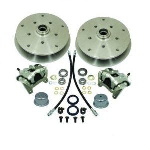 Forged Drop Spindle Front Disc Brake Kit - Ball Joint 5-Lug, Double Drilled 5x205mm and 5x130mm without Spindles