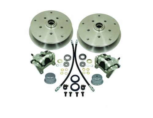 Forged Drop Spindle Front Disc Brake Kit - Ball Joint 5-Lug, Double Drilled 5x205mm and 5x130mm without Spindles
