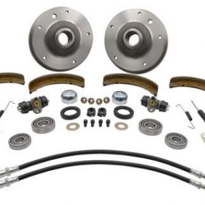 Front Drum Brake Kit - Link Pin 5-Lug, 5x205mm