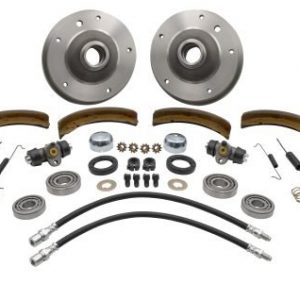 Front Drum Brake Kit - Link Pin 5-Lug, 5x205mm