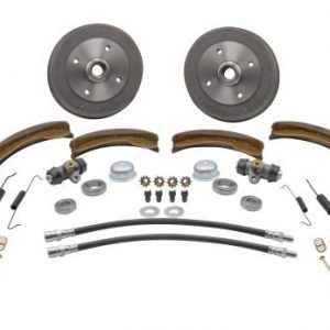 Front Drum Brake Kit - Ball Joint 4-Lug, 4x130mm