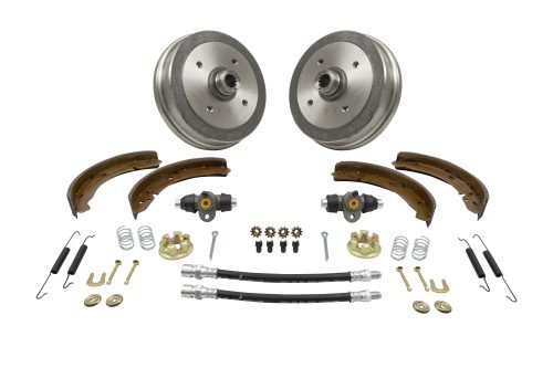 Rear Drum Brake Kit - IRS 4-Lug, 4x130mm