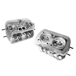 VW 1600 Dual Port Cylinder Heads, Stainless Steel Valves 35.5X32 "Pair"