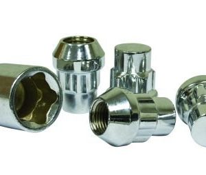 Wheel Lock 1/2-20, Acorn Nut, 60 degree, Set of 4