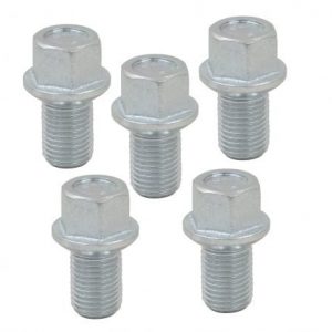 14mm VW Style Lug Bolt with 17mm Head, Set of 5