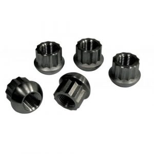12-Point Alloy Lug Nuts, Ball Seat, M14-1.5