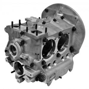 EMPI H.D. BUBBLE TOP ENGINE CASE CASES,94MM ALUMINUM, 10MM STUDS