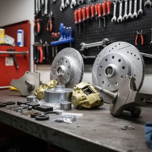 Front Drop Spindle Disc Brake Kits