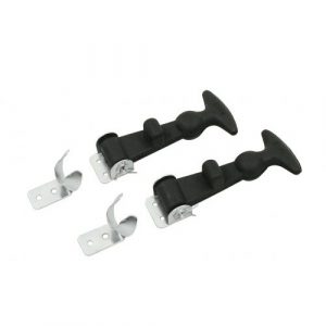 Rubber Hood Hold Downs, Pair