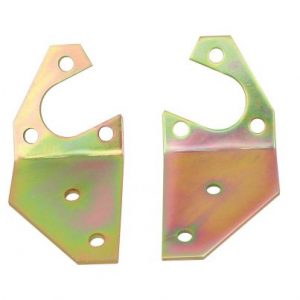 Shock Mount Kit, Swing Axle, Pair, Zinc Plated (Bolt-On Installation)