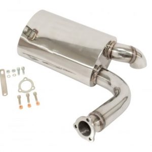 Stainless Steel Sideflow Muffler Only