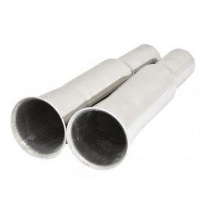 Stainless Steel Exhaust Tips, Flared