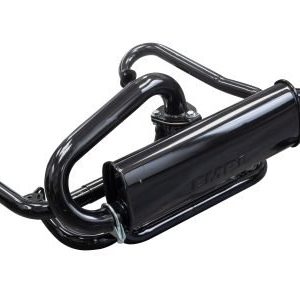 Baja Exhaust System, w/ Single Quiet Muffler Eliminates Heater Boxes