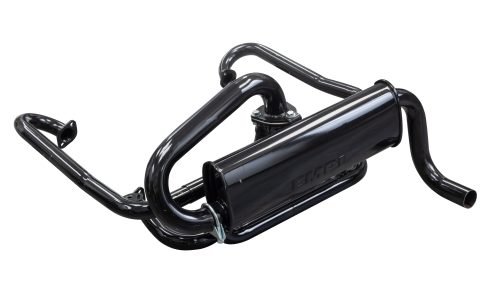 Baja Exhaust System, w/ Single Quiet Muffler Eliminates Heater Boxes