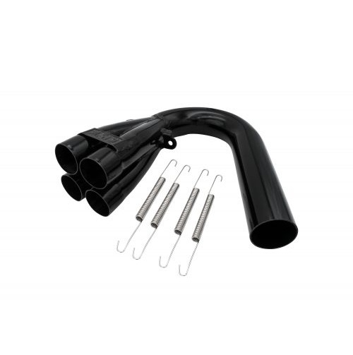 1 5/8" U-Bend Collector Only, Black