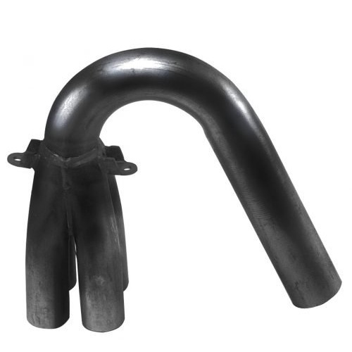 1 1/2" U-Bend Collector Only (Black or Chrome)