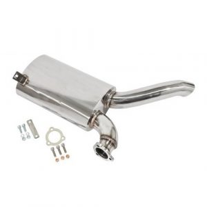 Stainless Steel Sideflow Muffler Only